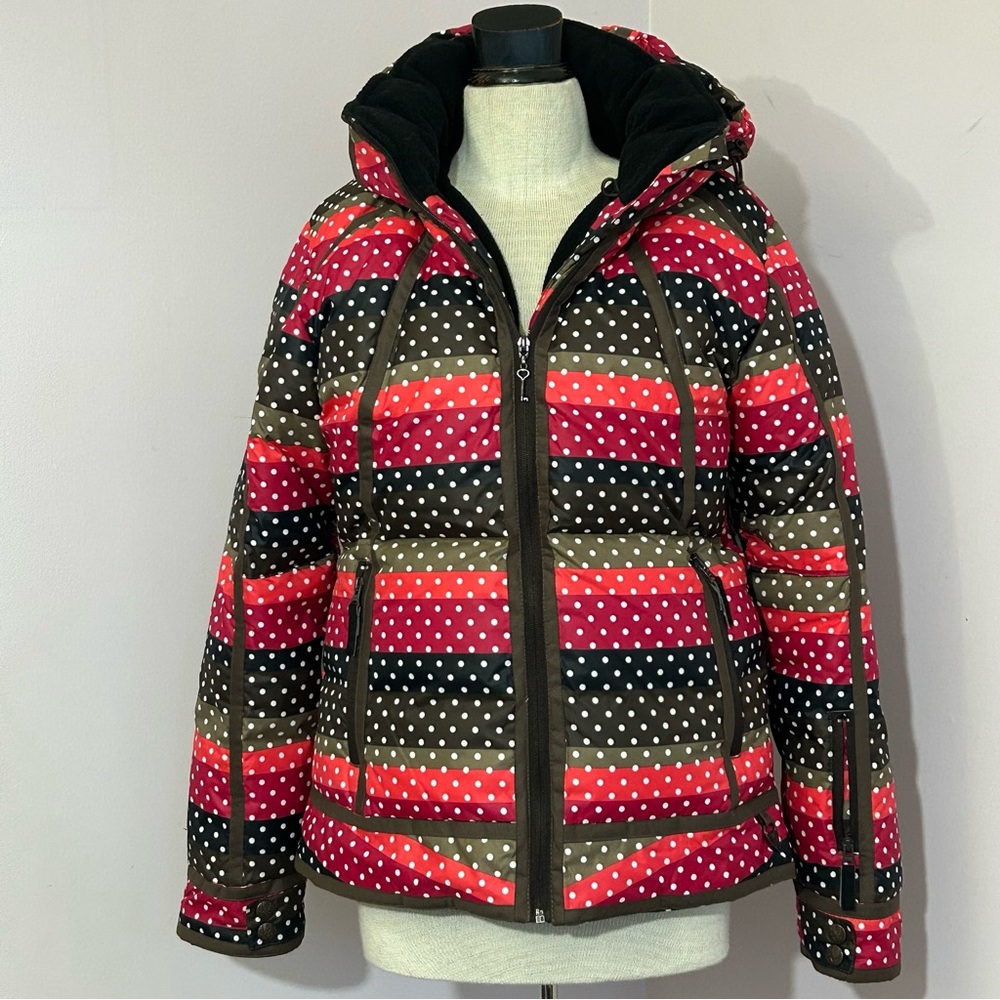 Roxy Black Pearl 80/20 Down Ski Jacket Medium